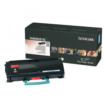 Produktbild von Lexmark X463H21G, 9000 Seiten, Schwarz, 1 Stück(e)