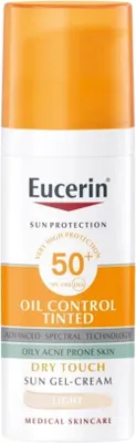 Produktbild von Eucerin Sun Oil Control tinted Creme Lsf 50+ hell 50 ml