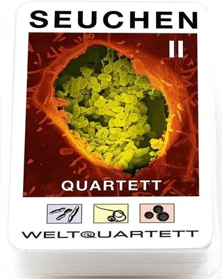 Produktbild von Quartett Seuchen II Kartenspiel Weltquartett Welche ist die Schlimmste