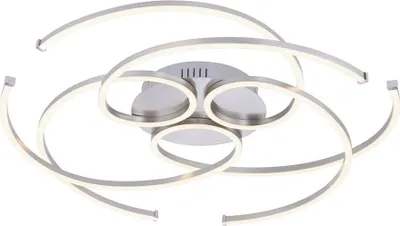 Produktbild von Paul Neuhaus LED Deckenleuchte Silber Ø72cm 40W 2200lm warmweiß 3000K Dimmbar SimplyDim
