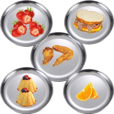 Immagine prodotto di Set di piatti da colazione, 5 pezzi, 27,6 x 27,5 x 3,6 cm, porcellana