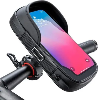Zdjęcie produktu dla Uchwyt na smartfon do roweru – Uchwyt na smartfon do roweru – Uchwyt rowerowy na smartfon