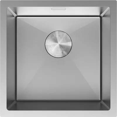 Produktbild von Mexen Trixo Edelstahlspüle 1-Becken 440 x 440 mm, Inox - 6413441000-01