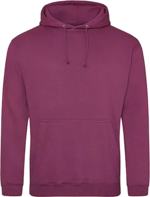 Produktbild von Just Hoods JH001 | College Hoodie / Kaputzenpulli in vielen Farben - Farbe: Plum - Größe: L