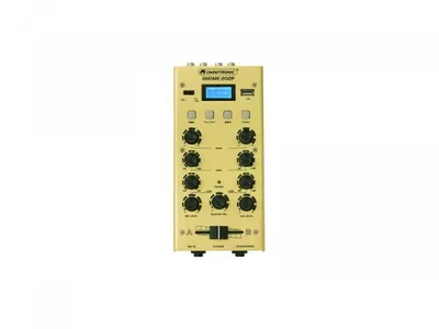 Produktbild von OMNITRONIC GNOME-202P Mini-Mixer gold (10006887)