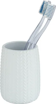 Immagine prodotto di Bicchiere per spazzolini da denti Barinas in Vetroceramica bianca