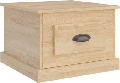 Obrázek produktu pro vidaXL Konferenční stolek Sonoma Dub 50x50x35 cm odvozený výrobek ze dřeva