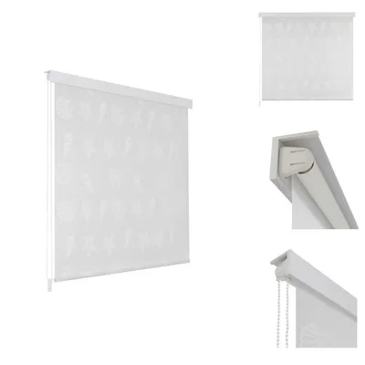 Image de vidaXL Rideau de douche 120x240 cm motif étoile de mer - Rideaux de douche