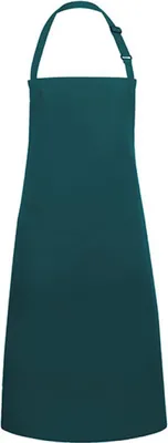 Zdjęcie produktu dla Karlowsky BLS5 | Podstawowy fartuch z kieszenią i klamrą - 75 x 90 cm - Kolor: Pine Green - Rozmiar: 75 x 90 cm (szerokość x długość)