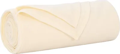 Zdjęcie produktu dla vidaXL Narzuta z polaru kremowa 210 x 140 cm