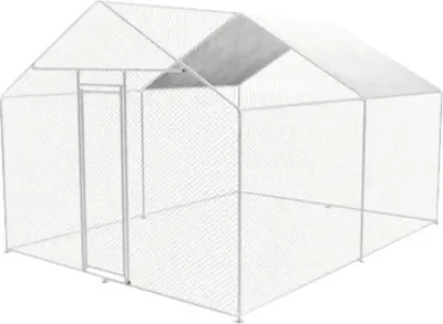 Produktbild von Freilaufgehege Zipper DIY Heimtiergehege 3 x 4 x 2.5 m ZI-CR342 für Hühner, Geflügel, Kaninchen, Meerschweinchen