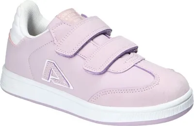 Produktbild von AMERICAN CLUB ES178 Solide Kinderschuhe mit Klettverschluss, Sneaker für Mädchen, modische Kinderschuhe, Innensohle aus Naturleder, Casual, Purpel 32