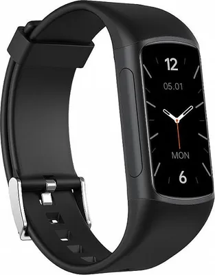 Obrázek produktu pro Chytrý náramek s AMOLED displejem MF12-ECG - černý