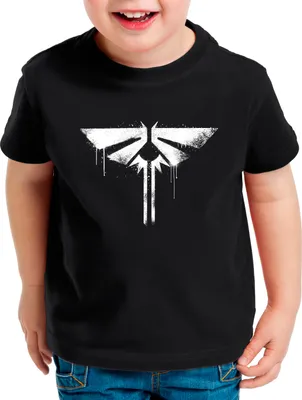 Produktbild von BaumwolleCloud Firefly Kinder T-Shirt us last joel ellie left of behind