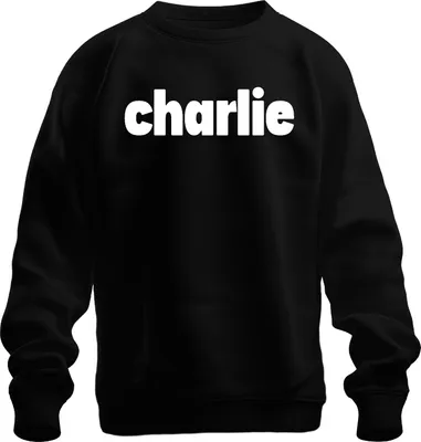 Obrázek produktu pro Charlie Writing Charlie Kirk Protest Republican Patriot Uni mikina, černá, S