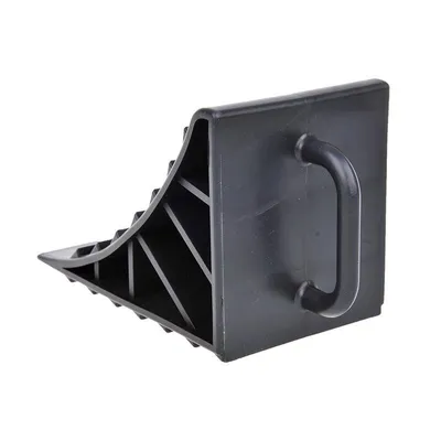 Productafbeelding van 1 x Wielblok met handvat, geschikt voor aanhangers, personenauto's, als ondersteuning en als radblok