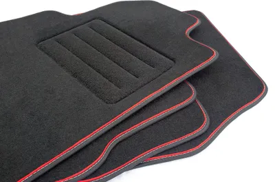 Produktbild von Velour Mats Set für KIA STONIC 4-teilig - Neue - ROT