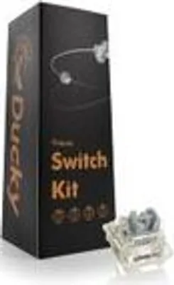 Produktbild von Ducky Gateron G Pro Silver Switches, mechanisch, 3-Pin, linear, MX-Stem, 45g