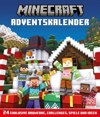Produktbild von Mojang AB: Minecraft Adventskalender. 24 exklusive Bauwerke,