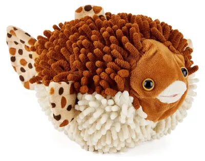 Image de Zappi Co - Peluche douce pour enfants, animal en peluche - Fait partie de la collection "Animaux de la savane", idéale pour les enfants (20 cm) - Poisson-globe