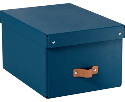 Obrázek produktu pro LEITZ 61490068 Sada úložných boxů LEITZ Puro, karton, 17 litrů, tmavě modrá