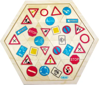 Productafbeelding van Puzzel met verkeersborden