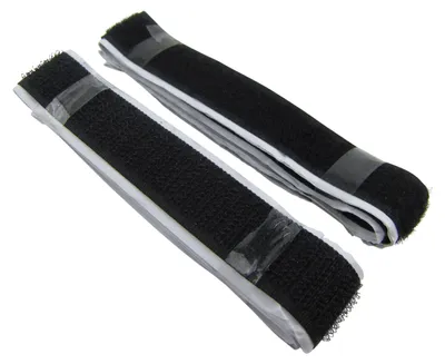 1m Klettband Klettverschluss SELBSTKLEBEND in Schwarz HOHE Klebekraft Klett Band – Produktansicht