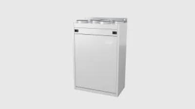 Productafbeelding van Kermi x-well C225 LH: Woonruimte ventilatiesysteem.