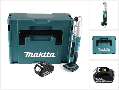 Immagine prodotto di Avvitatore angolare a impulsi a batteria Makita DTL 061 M1J 18 V 1/4" 60 Nm + 1 batteria da 4,0 Ah + Makpac - senza caricabatterie