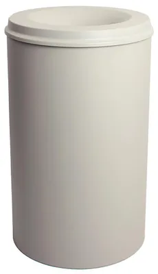 Immagine prodotto di V-Part - Feuerlöschender Papierkorb 110 Liter - Steel - Leicht Grau (R7035)