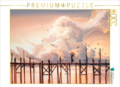 Produktbild von CALVENDO Puzzle Morgenlicht 2000 Teile Puzzle quer | 2000 Teile Lege-Größe 90x67cm Foto-Puzzle für glückliche Stunden
