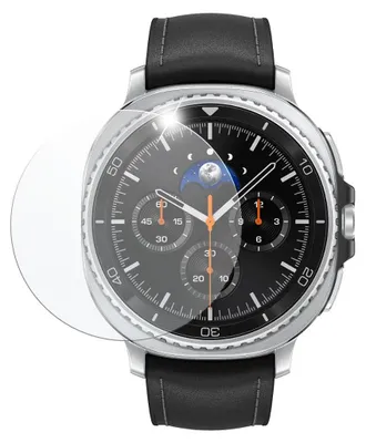 Image de Film de protection en verre trempé FIXED pour la montre connectée Samsung Galaxy Watch 8 Classic 46mm, lot de 2, transparent
