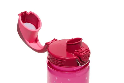Productafbeelding van Nalgene kinderfles 'OTF Kids Sustain', 0,35 liter, roze, met astronautenprint