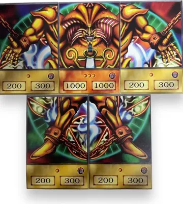 Produktbild von Exodia Orica - Original Anime Karte - Alle 5 Exodia Teile enthalten + Heartforcards Versandschutz