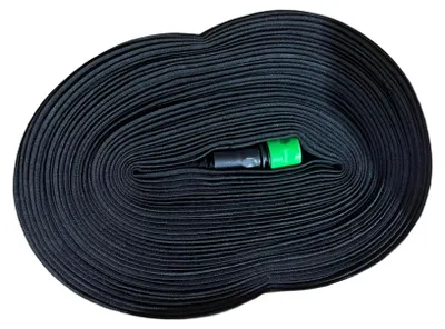 Druppelschlauch 10 m, Perlschlauch, schwarz, 3,5 x 3,5 x 1000 cm