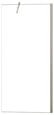 Produktbild von Duschspa Walk-In Dusche 120x200cm Chrom glänzend Duschwand 8mm NANO ESG-Glas mit 70-120cm verstellbarem Stabilisator F123 Duschabtrennung