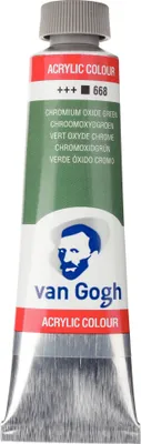 Produktbild von Van Gogh Acrylfarbe Tube 40 ml Chromoxidgrün 668