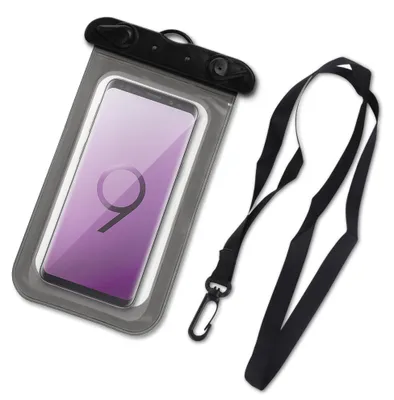 Produktbild von Handy Hülle Wasserdicht 5 - 6,5 Zoll Smartphone Tasche Wasser Schutz Case HülleFarben:Schwarz