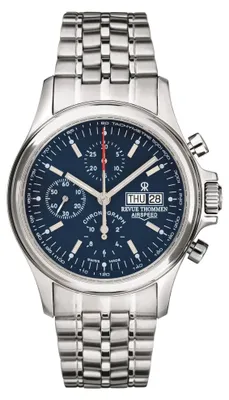 Produktbild von Revue Thommen Herren Armbanduhr Automatic Airspeed Heritage Chronograph 43 mm Armband Edelstahl 17081.6135