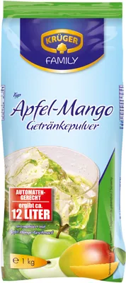 Immagine prodotto di KRÜGER 708196007 KRÜGER Apfel-Mango Getränkepulver 1,0 kg