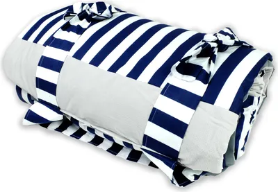 Produktbild von BlaueKatze Picknickdecke Spielmatte Strandmatte Wasserdicht Baumwolle XL 180x200 cm
