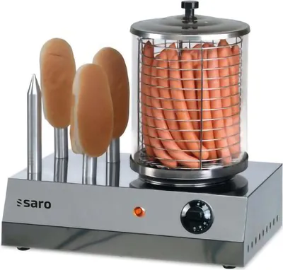 Produktbild von SARO Hot-Dog-Maker Modell CS-400 Gastro, Hot-Dog, Imbiss, Tankstelle, Bistro, Vereinsheim