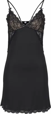 Produktbild von LASCANA Negligé schwarz Größe 40/42