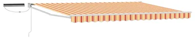 Image de Auvent rétractable électrique Multicolore 4 × 3 m