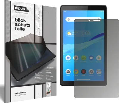 Produktbild von Blickschutzfolie für Lenovo Tab M7 matt Schutzfolie Folie Display Schutz dipos