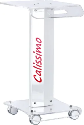 Image de Table cosmétique pour appareil cosmétique étagere pour salon blanc