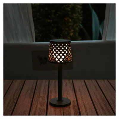 Image de Lampe Gretita Anthracite Lampe De Table Led Portable Et Rechargeable - New Garden