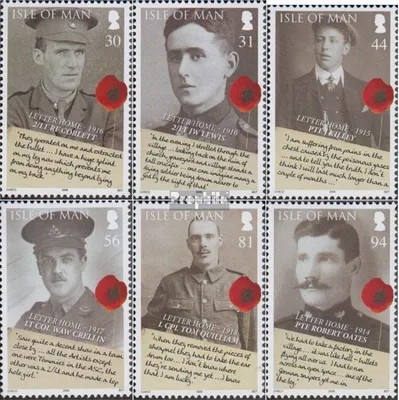 Produktbild von Briefmarken GB - Isle of Man 2008 Mi 1474-1479 (kompl.Ausg.) postfrisch Beendigung des 2. Weltkrieges