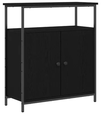 Obrázek produktu pro vidaXL Příborník vzhled černého dubu 70 x 30 x 80 cm materiál na bázi dřeva