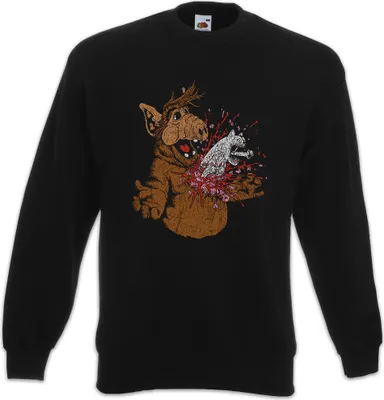 Produktbild von Urban Backwoods Melmac A Horror, Sweatshirt, Farbe: Schwarz, Größe: 3XL